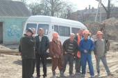 Священик звершив чин закладання першого каменя під будівництво житлового будинку