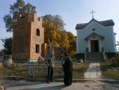 Триває зведення нової дзвіниці Свято-Іоанно-Богословського храму  села Гальчина