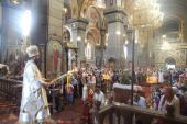 Недільна літургія у головному храмі міста Житомира.