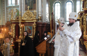 На Вознесіння Господнє архієпископ Никодим очолив Божественну літургію у Городниці.