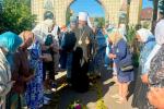Митрополит Никодим очолив Божественну літургію у Свято-Успенському храмі селища Романів