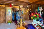 СТРИЖІВКА. Митрополит Никодим очолив Божественну літургію у храмі на честь ікони Божої Матері Всецариця