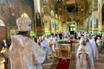 Митрополит Никодим звершив Божественну літургію у Свято-Троїцькому кафедральному соборі міста Новоград-Волинський.